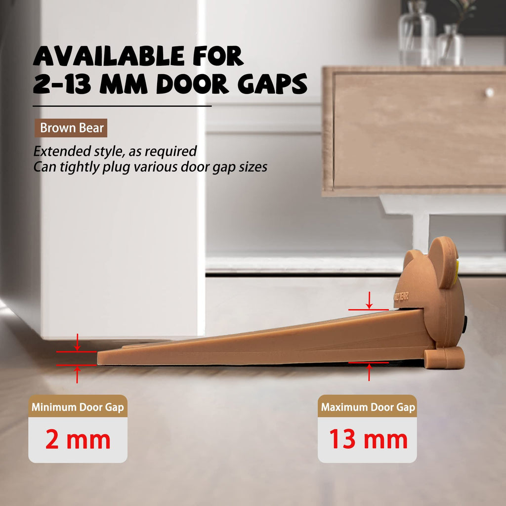 Creative Cartoon Doorstop, Animal Doorstop, Cute Doorstop, Entrance Fixed Insert Cute Style Animal Door Wedge for Home and