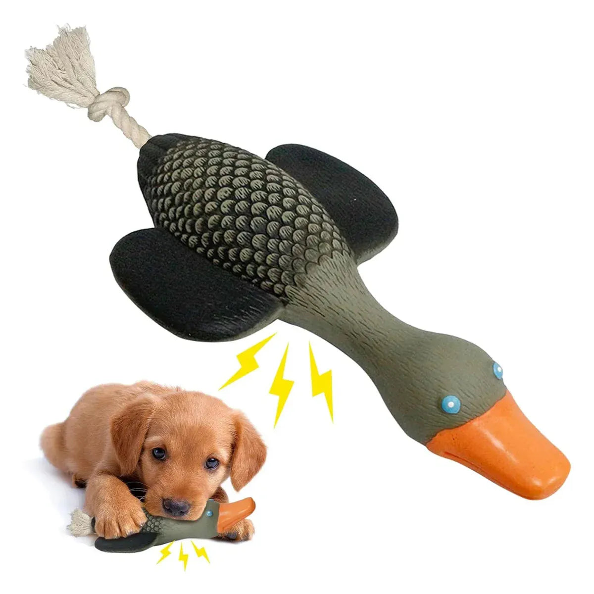 Pet Dog Chew Toy Interactive Sound Making Molar Training Toy Teeth Cleaning Play
