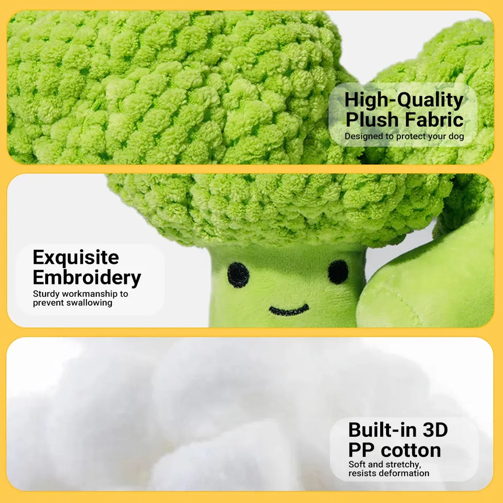 Pet Plush Squeaky Chew Toy For Dogs Cats Chew Resistant Boredom Relief Non Toxic