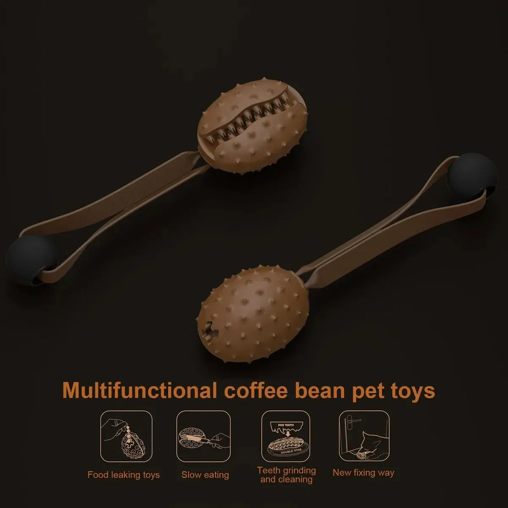 Pet Chew Ball Teeth Cleaning Slow Feeding Rope Toy For Puppies