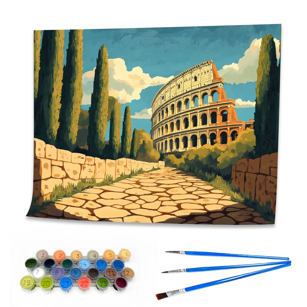 Eternal Promenade - Paint by Numbers Kit