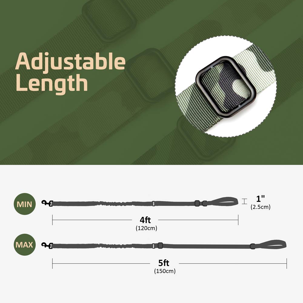 Tactical Dog Bungee Leash