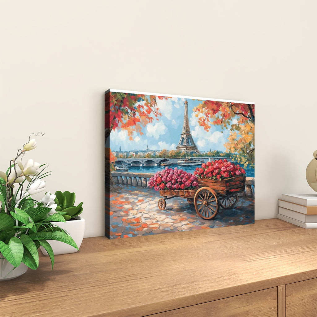 Parisian Petals - Paint by Numbers Kit