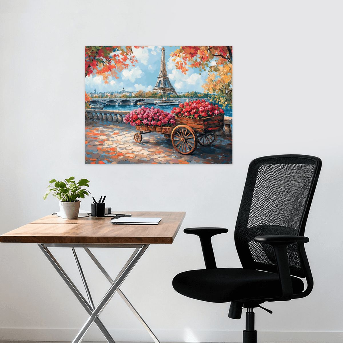 Parisian Petals - Paint by Numbers Kit
