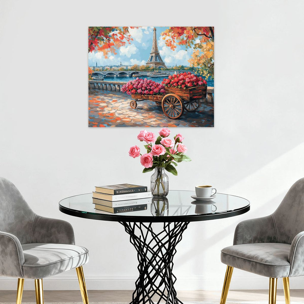 Parisian Petals - Paint by Numbers Kit