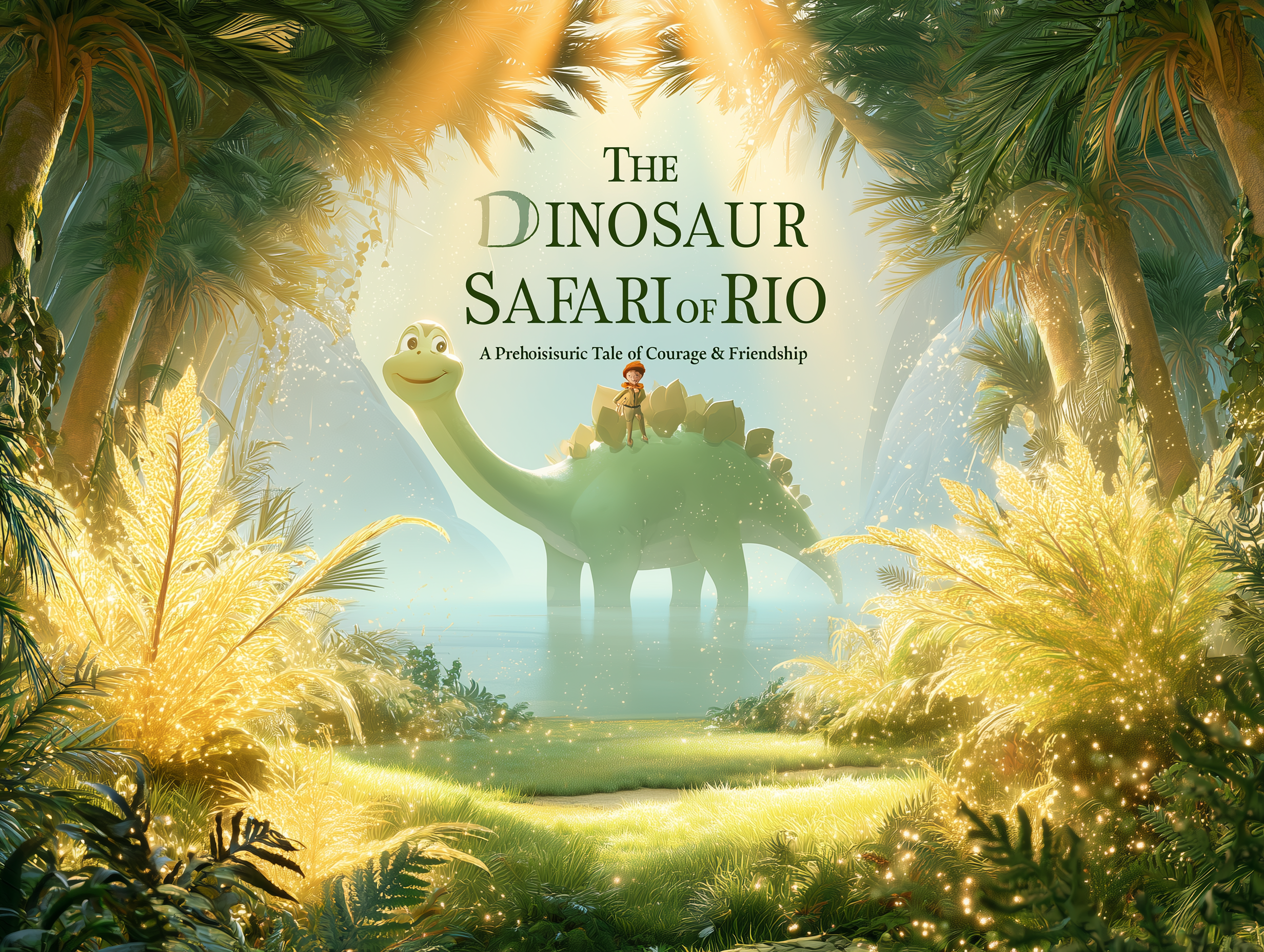 The Great Dinosaur Safari — Personalised AI Book
