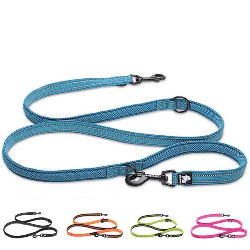 Double Ended Dog Lead Multi-Purpose 6 in 1