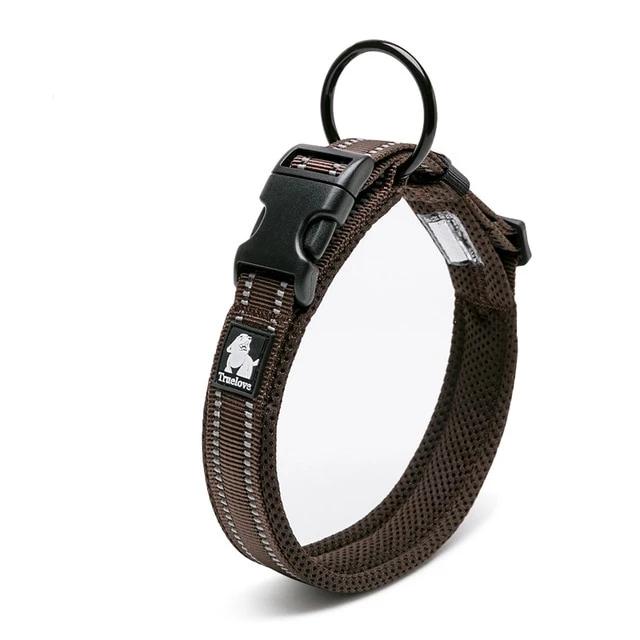 Dog Collar Heavy Duty Adjustable Nylon Reflective Padded