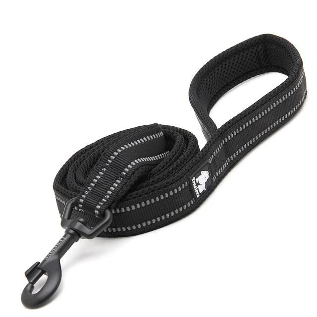 Long Dog Leash Soft Padded Strong Reflective Nylon 200cm