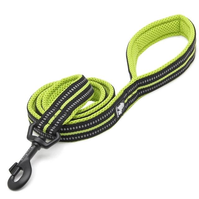 Long Dog Leash Soft Padded Strong Reflective Nylon 200cm