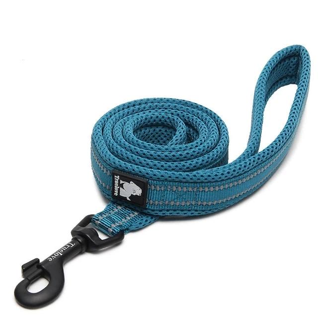 Long Dog Leash Soft Padded Strong Reflective Nylon 200cm