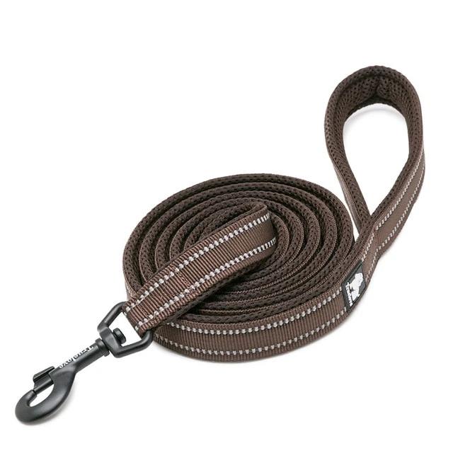 Long Dog Leash Soft Padded Strong Reflective Nylon 200cm