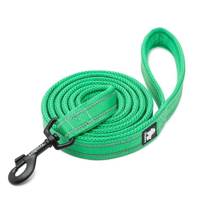 Long Dog Leash Soft Padded Strong Reflective Nylon 200cm