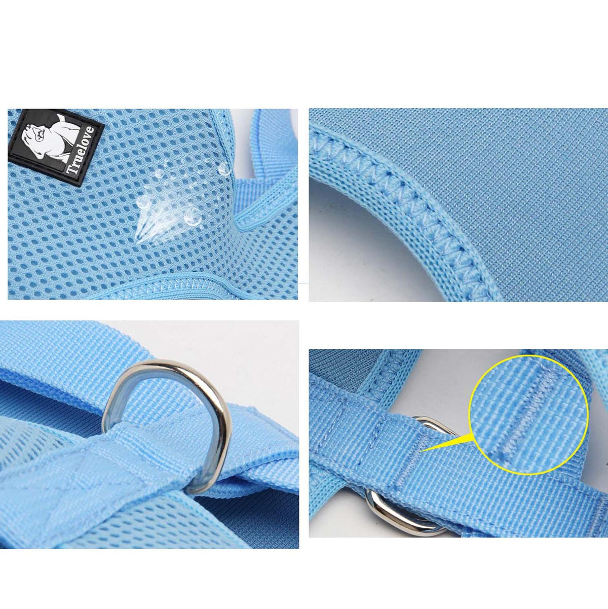 Quality Breathable Mesh Nylon Dog Harness